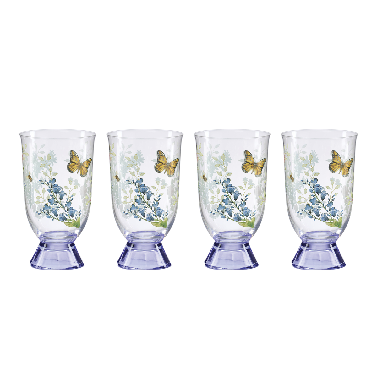 Lenox(R) Butterfly Meadow(R) Herbs Tall Tumblers - Set of 4