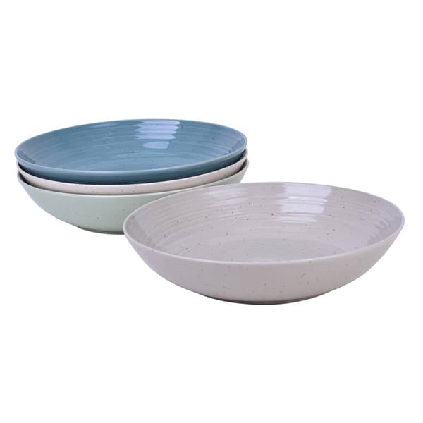 Sango Eliza Siterra Artist''s Blend 4pc. Dinner Bowl Set - image 