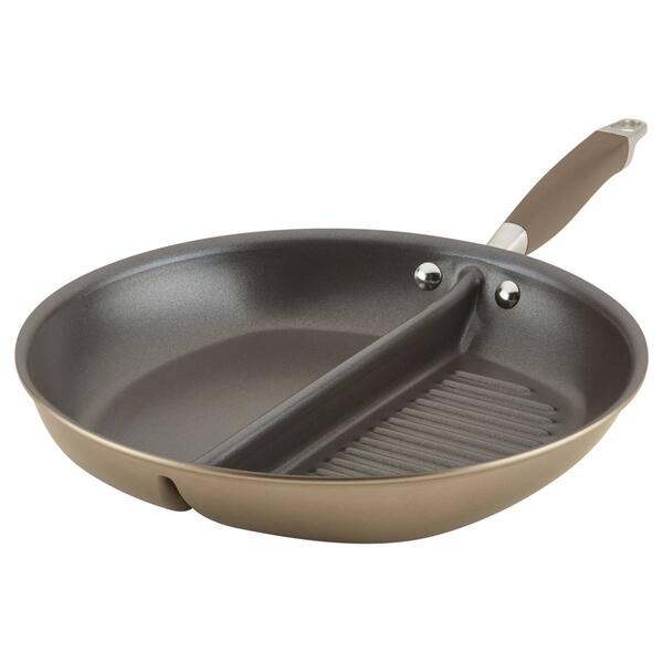 Anolon&#40;R&#41; Advanced Home Nonstick 12.5in. Grill & Griddle Skillet - image 