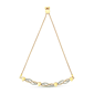 Haus of Brilliance 1/10ctw. Diamond Wave & Hearts Bolo Bracelet - image 1