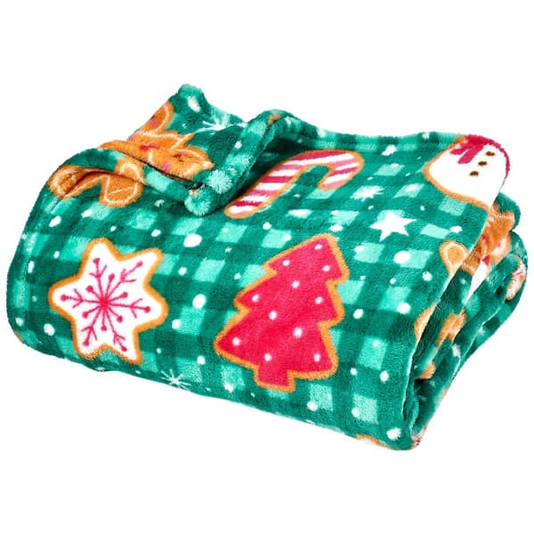 Ashley Cooper(tm) Bake w/ Me Print Plush Throw - image 