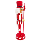 Santa''s Workshop 14in. Peppermint Swirl Nutcracker - image 4
