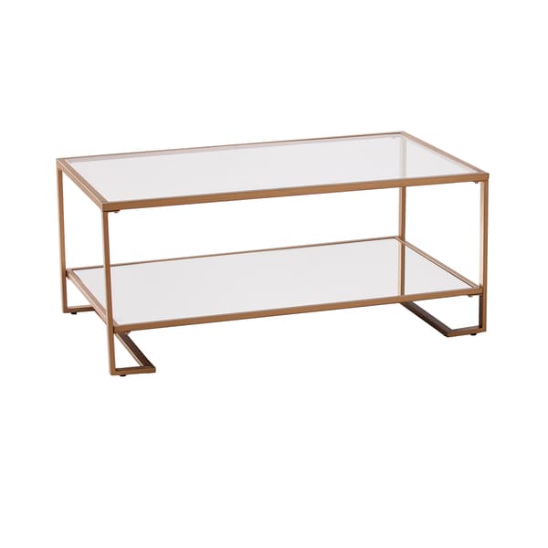 Southern Enterprises Horten Glass Coffee Table