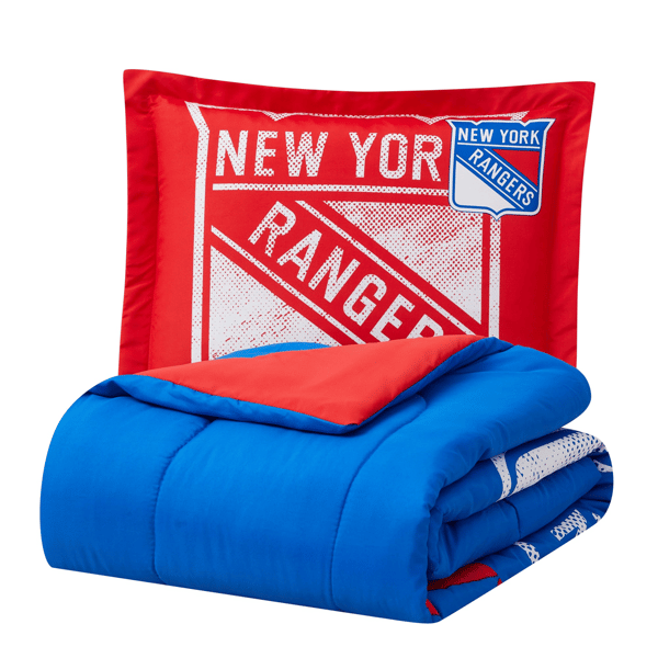 Sweet Home Collection NHL New York Rangers Comforter Set