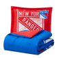 Sweet Home Collection NHL New York Rangers Comforter Set - image 2