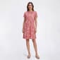 Womens Harlow & Rose Short Sleeve Abstract Shift Dress - image 1