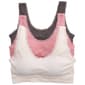 Plus Size Laura Ashley® 3pk. Rib Lounge Bralellets LS6584-3PKD - image 2