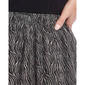 Womens NY Collection Pull On Abstract Zebra Hacci Midi Skirt - image 4