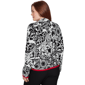 Womens Alfred Dunner Dinner Theater Mixed Motif Contrast Trim Ja - image 2