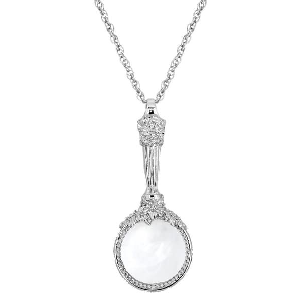 1928 30in. Romantic Interlude Pendant Neckalce - image 