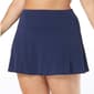 Plus Size Beach House Solid Olivia Skort Swim Bottoms - image 1