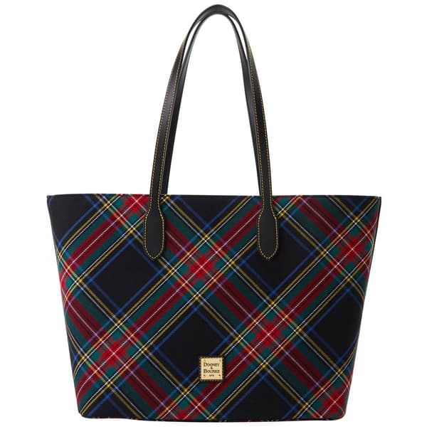 Dooney &amp; Bourke Tartan Tote - image 