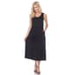 Womens White Mark Tiered Midi Dress - image 1