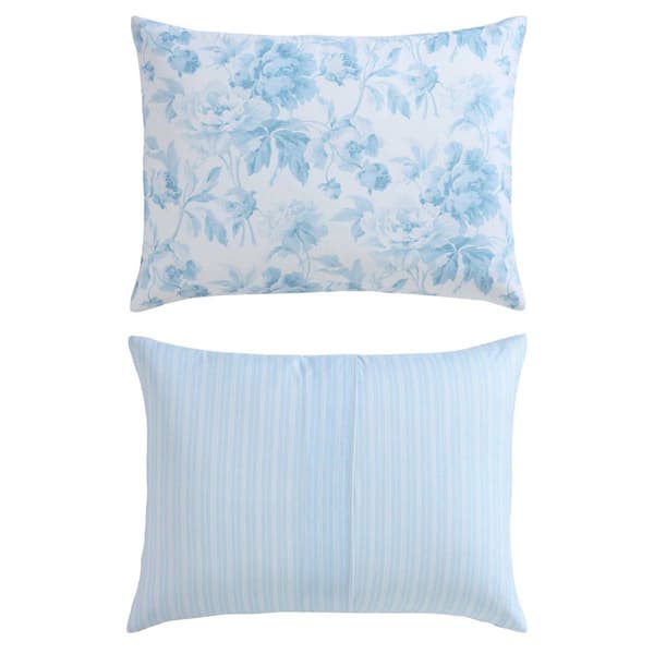 Laura Ashley Anja Textured Toile Comforter Set