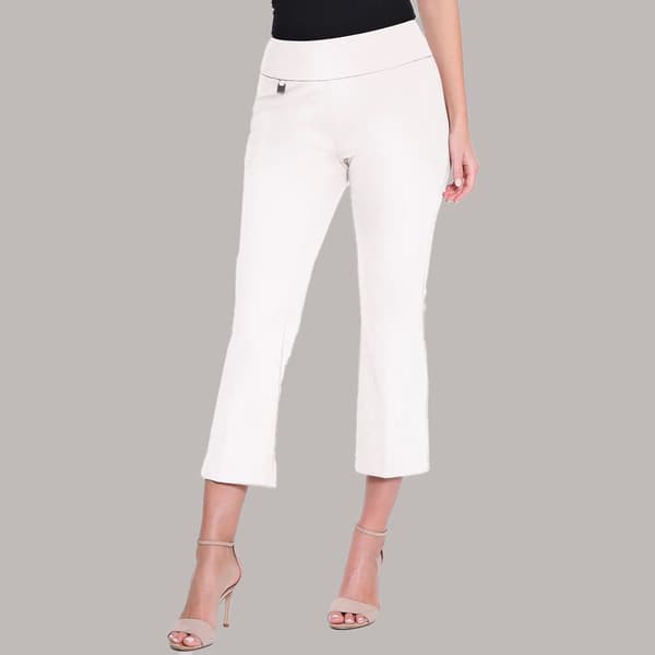 Petite Multiples Pull-On Flare Cropped Pants