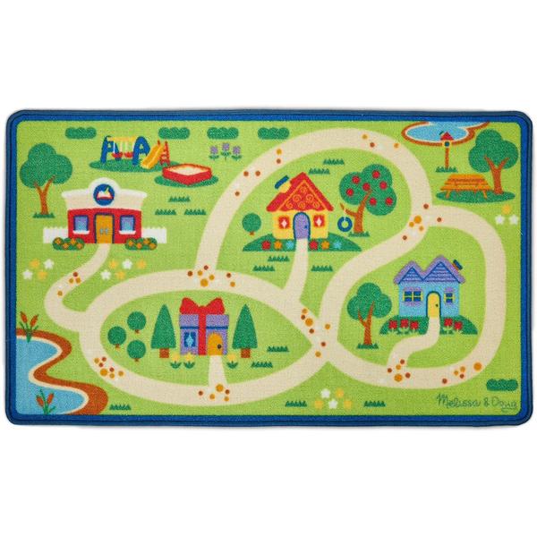 Melissa & Doug(R) Blue''s Clues&You! Blue''s Neighborhood ActivityRug