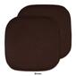 Sweet Home Collection Honeycomb Memory Foam Non-Slip Chair Pad - image 10