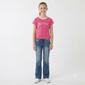 Girls (7-16) True Religion Rhinestone Logo Tee & Flare Jeans Set - image 1