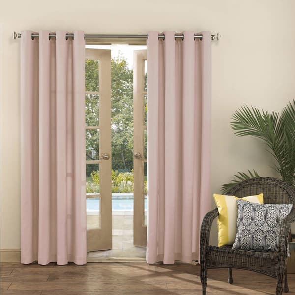 Sailor Indoor/Outdoor Solid Grommet Panel Curtain - image 