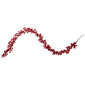Northlight 5ft. Red Berries Artificial Twig Christmas Garland - image 2