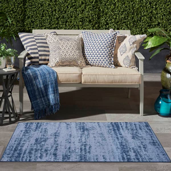 Nourison Essentials Abstract Indoor/Outdoor Area Rug