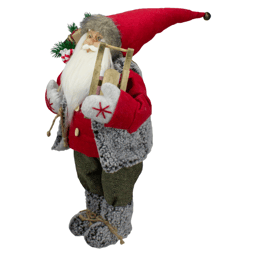 Northlight Standing Santa Carrying Presents Christmas Figure