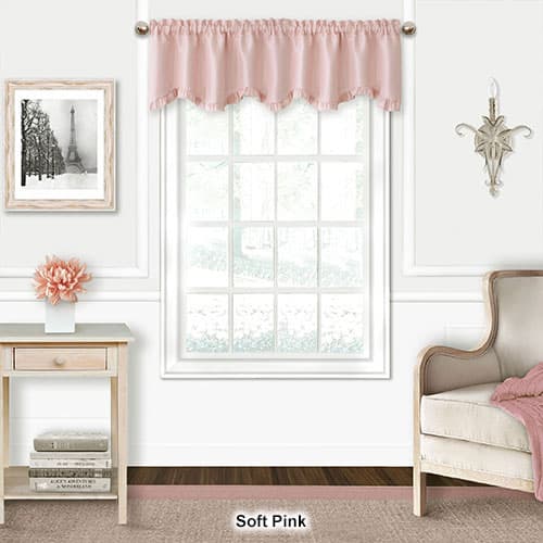 Elrene Adeline Ruffled Valance - 52x15