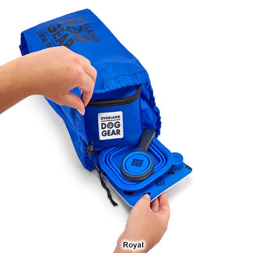 Overland Dog Gear&#8482; 7pc. Dine Away&#8482; Travel Bag - For Small Dogs