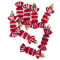 Northlight 8ct. Peppermint Shatterproof Christmas Ornaments - image 2