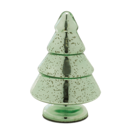 Melrose Mercury Glass Christmas Tree - Set of 2