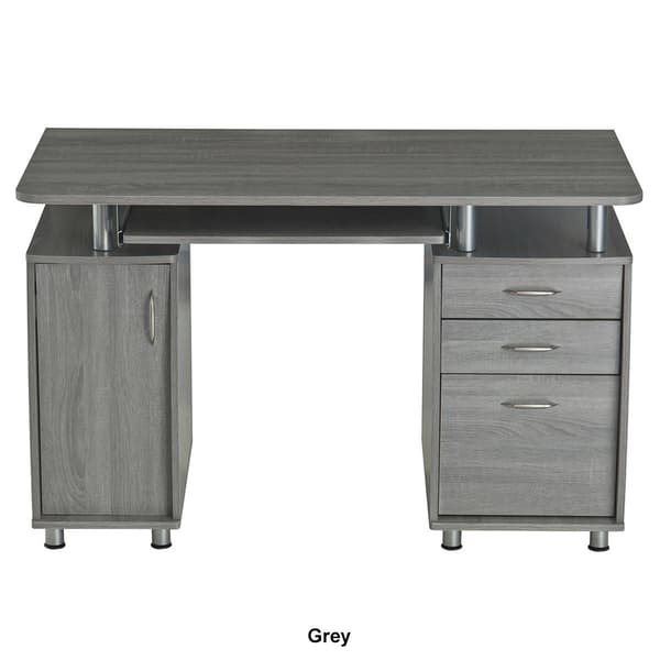 Techni Mobili Complete Workstation Computer Desk w/ Storage