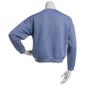 Juniors Pink Rose Chill French Terry Montauk Sweatshirt - image 2