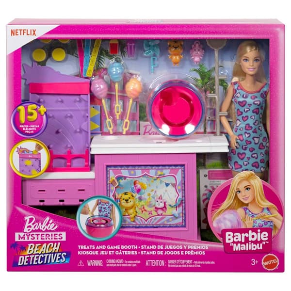 Barbie® Mysteries: Beach Detectives Cotton Candy Game Playset