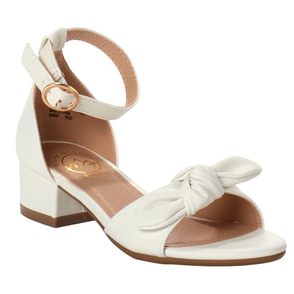 Little Girl White Mountain Enjoy Dress Sandals - image 