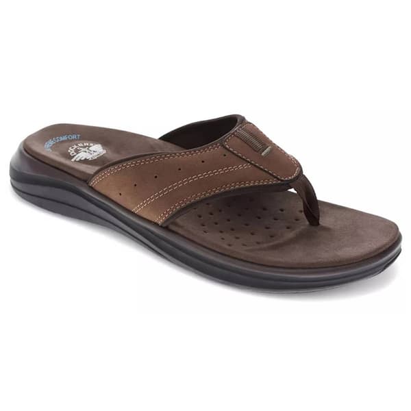 Mens Dockers Banks Flip Flop Sandals - image 