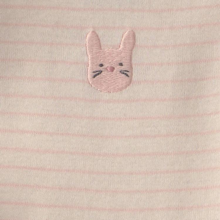 Baby Girl (3-12M) Carter''s Ig Bunny Design 3Pc Set
