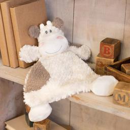 Demdaco Moozer Cow Rattle Blankie