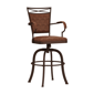 HH2 Home Bridgetown Tilt Metal Counter Height Swivel Stool - image 2