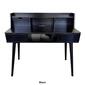 Casual Contemporary Living Solid Acacia Desk w/ Charging Station - image 6