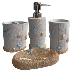 Sweet Home Collection Ocean Star 4pc. Bath Accessory Set