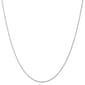 Gold Classics&#40;tm&#41; 1.0mm. 14k White Gold Spiga Chain Necklace - image 1