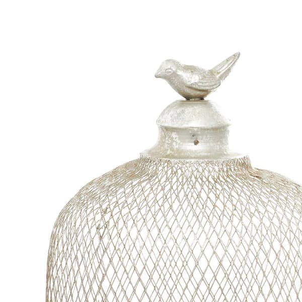 9th &amp; Pike® Metal Cloche Candle Holder Lanterns - Set of 2