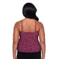 Womens Swimshaper Rachel Confetti Dot Tankini Swim Top - image 2