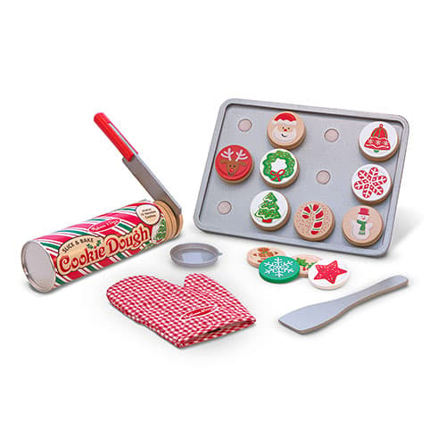 Melissa & Doug&#40;R&#41; Slice & Bake Christmas Cookie Set - image 