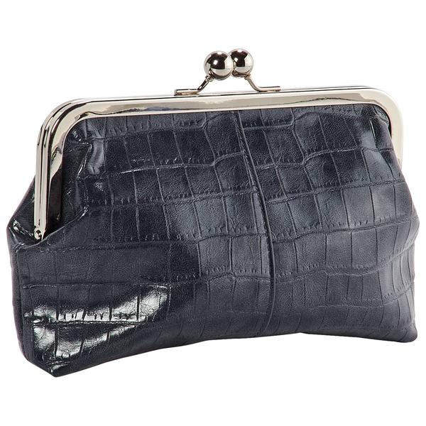 Mundi Bia Medium Kisslock Crocodile Clutch