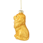 Northlight 4.25in. Standing Lion Glass Christmas Ornament - image 3