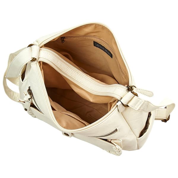Bueno Elephant Wash Whip Stitch Hobo