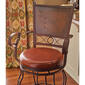Linon Home Decor Big & Tall Bar Stool with Arms - image 2