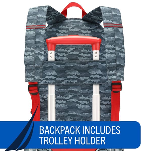 Nautica Adventure 5pc. Kids Shark Attack Luggage Set