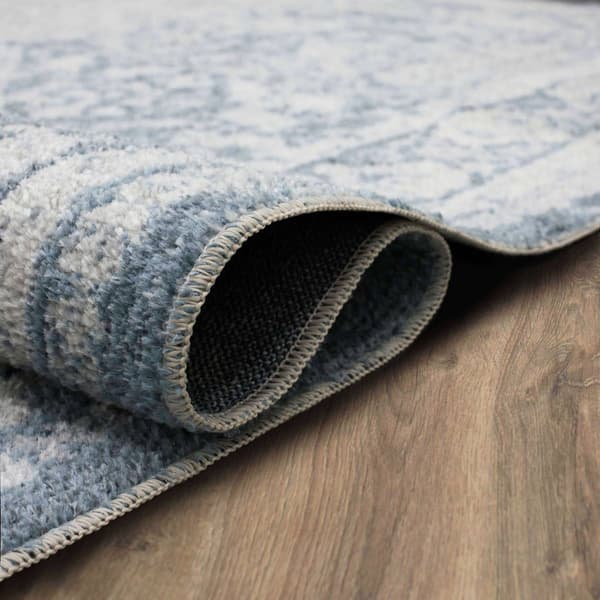 Mohawk Home Hermione Blue Area Rug